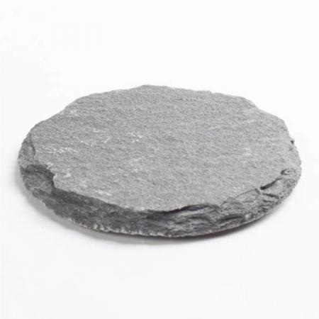 Natural Slate Stone Round Coaster 1
