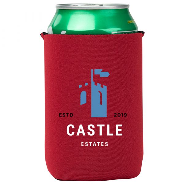 Easy Grip Can Cooler - Full Color